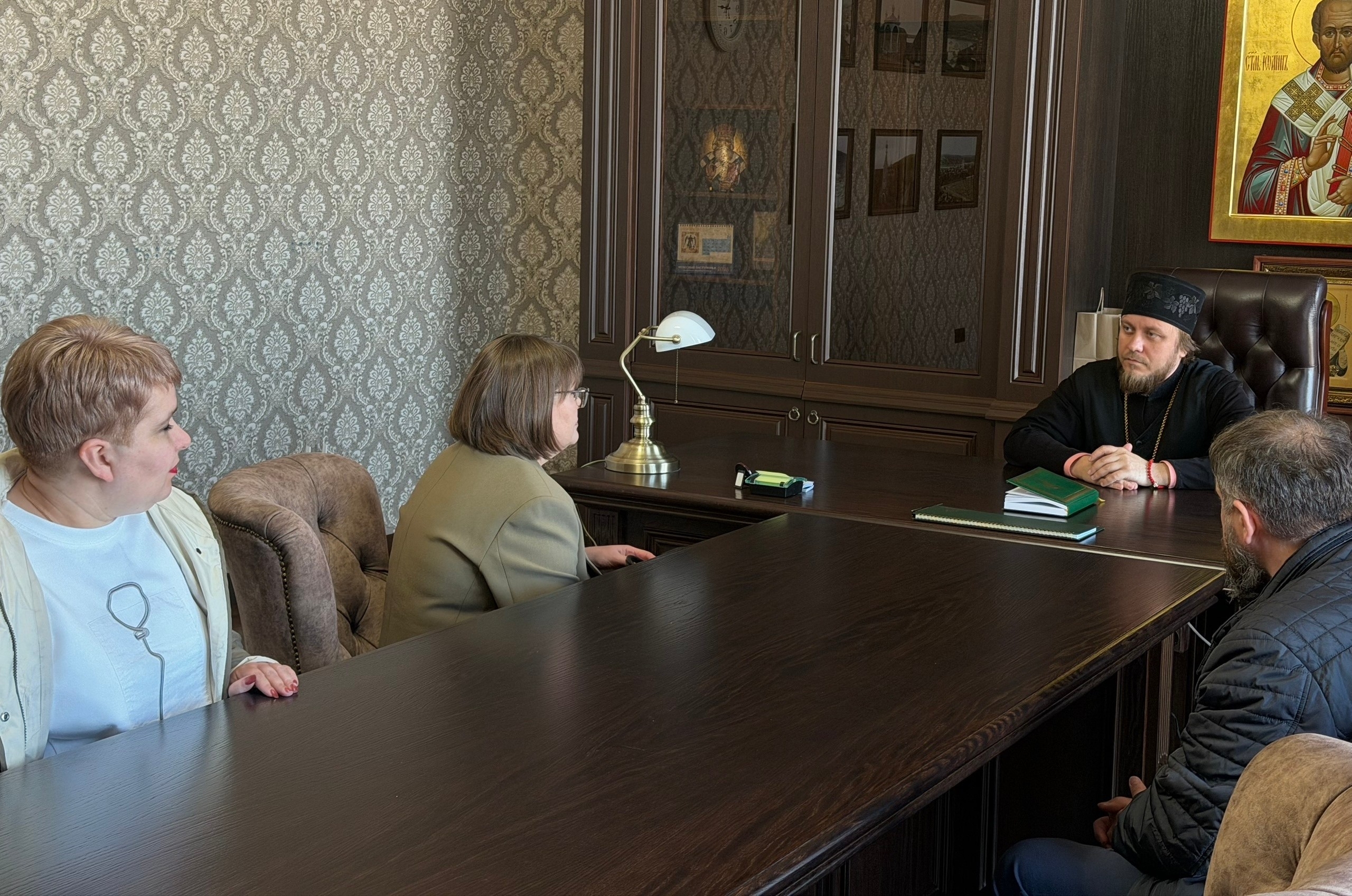 ВСТРЕЧА С ДИРЕКТОРОМ ТРЕХГОРНОГО ТЕХНОЛОГИЧЕСКОГО ИНСТИТУТА - ФИЛИАЛА МИФИ